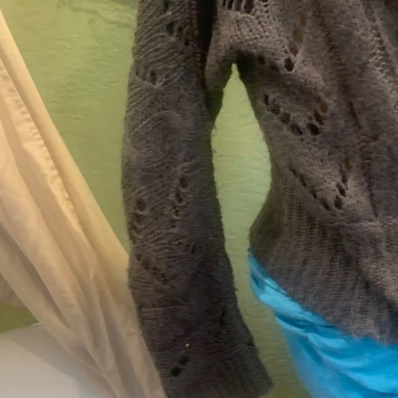 Frenchi Zip up knit sweater - Picture 3 of 4